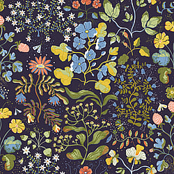 Galerie Wallcoverings Product Code: 22002 - Fagring Wallpaper Collection Galerie Wallcoverings Product Code 22002 - Fagring Wallpaper Collection - Dark blue/green Colours - Groh Design
