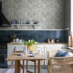 Galerie Wallcoverings Product Code: 22005 - Fagring Wallpaper Collection Galerie Wallcoverings Product Code 22005 - Fagring Wallpaper Collection - Blue/green Colours - Brittsommar Design