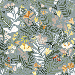 Galerie Wallcoverings Product Code: 22008 - Fagring Wallpaper Collection Galerie Wallcoverings Product Code 22008 - Fagring Wallpaper Collection - Blue/grey Colours - Brittsommar Design