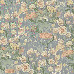 Galerie Wallcoverings Product Code: 22013 - Fagring Wallpaper Collection Galerie Wallcoverings Product Code 22013 - Fagring Wallpaper Collection - Pink/grey Colours - Hava Design