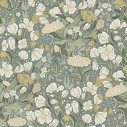 Galerie Wallcoverings Product Code: 22014 - Fagring Wallpaper Collection Galerie Wallcoverings Product Code 22014 - Fagring Wallpaper Collection - White/grey Colours - Hava Design