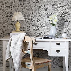 Galerie Wallcoverings Product Code: 22029 - Fagring Wallpaper Collection Galerie Wallcoverings Product Code 22029 - Fagring Wallpaper Collection - Black/white Colours - Groh Design