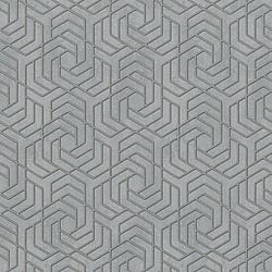 Galerie Wallcoverings Product Code 32610 - The New Design Book Wallpaper Collection - Grey Gold Colours - Hex Geometric Design