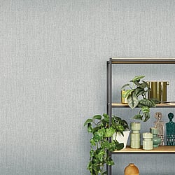 Galerie Wallcoverings Product Code 32707 - New Textures Wallpaper Collection - Silver Grey Colours - Metallic Plain Design