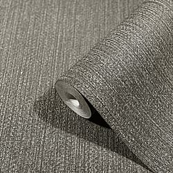 Galerie Wallcoverings Product Code 32739 - New Textures Wallpaper Collection - Anthracite Colours - Vertical Weave  Design