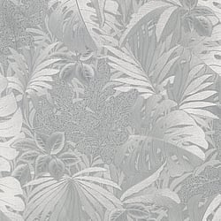 Galerie Wallcoverings Product Code 33301 - The New Design Book Wallpaper Collection -  Metallic Jungle Leaves Design