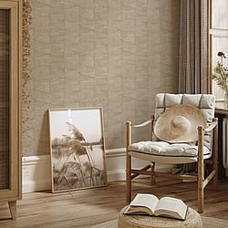 Galerie Wallcoverings Product Code 33359 - Woods And Wicker Wallpaper Collection - Brown Colours - Graphic Design