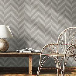 Galerie Wallcoverings Product Code 33374 - Woods And Wicker Wallpaper Collection - Grey Colours - Wood optics Design