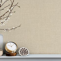 Galerie Wallcoverings Product Code 33392 - Woods And Wicker Wallpaper Collection - Beige Colours - Uni Design