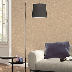 Galerie Wallcoverings Product Code 34154 - New Textures Wallpaper Collection - Light Brown Colours - Plaster Effect Design