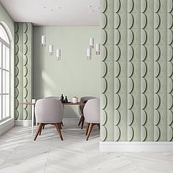 Galerie Wallcoverings Product Code 34419 - New Textures Wallpaper Collection - Light Green Colours - Linen Texture Design