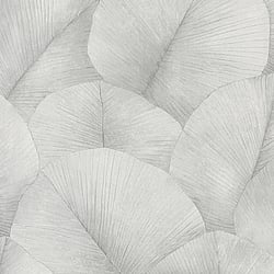 Galerie Wallcoverings Product Code 34509 - The New Design Book Wallpaper Collection - Grey Colours - Palm Leaf Design