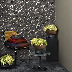 Galerie Wallcoverings Product Code: 34905 - Eclectic Wallpaper Collection Galerie Wallcoverings Product Code 34905 - Eclectic Wallpaper Collection - Brown/Gold Colours - Plaster look Design