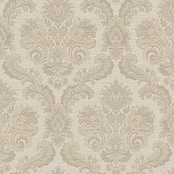Galerie Wallcoverings Product Code 35947 - Ornamenta Wallpaper Collection - Beige Colours - Floral Damask Design