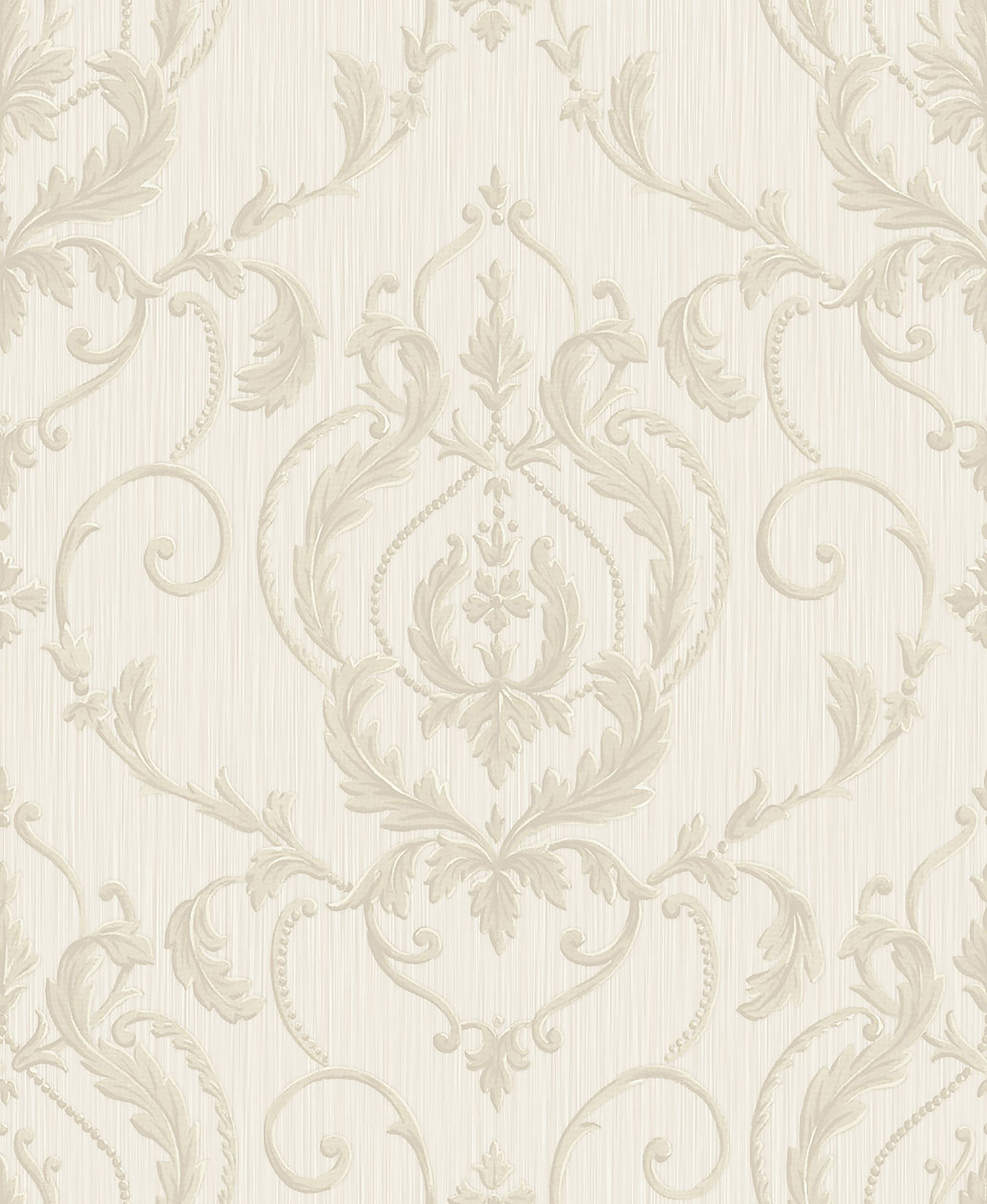 Galerie Wallcoverings Product Code 47511 - Ornamenta 2 Wallpaper Collection - Silver Beige Colours - Ornamenta Damask Design