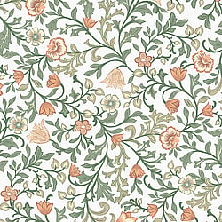 Galerie Wallcoverings Product Code 47626 - Heritage Wallpaper Collection - Green Colours - Botanic Design