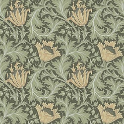 Galerie Wallcoverings Product Code 82004 - Hidden Treasures Wallpaper Collection - Green yellow Colours - Anemone Design