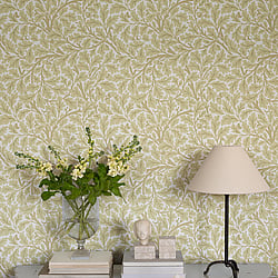 Galerie Wallcoverings Product Code 82027 - Hidden Treasures Wallpaper Collection - Beige Colours - Oak Tree Design