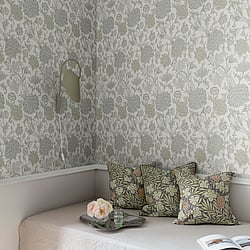 Galerie Wallcoverings Product Code 82032 - Hidden Treasures Wallpaper Collection - Sand green Colours - Cray Design