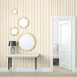 Galerie Wallcoverings Product Code 91911 - Neapolis 3 Wallpaper Collection - Light Brown Colours - Stripe Design