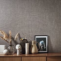 Galerie Wallcoverings Product Code 91930 - Natural Opulence Wallpaper Collection - Red, Brown Colours - Weave Design