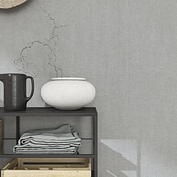 Galerie Wallcoverings Product Code 95022 - Vault Wallpaper Collection - Grey Colours - A great choice for adding texture and interest to a room. This wallpaper style is made to mimic natural woven fibres creating a raised, three-dimensional look which lets the beautiful imperfections of natural materials shine through. With a little shimmer added it's a stylish way to update any of the rooms in your home. Design