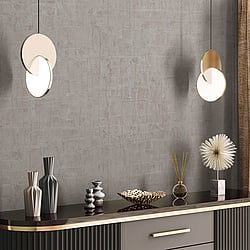 Galerie Wallcoverings Product Code 95081 - Vault Wallpaper Collection - Grey Colours - This utterly gorgeous wallpaper captures the subtle texture of stonework. The natural texture with a subtle sheen exudes tranquillity. The light dances across the surface, making this an excellent choice for smaller rooms or hallways that need that lift to give them a feeling of enhanced space. Perfect across all four walls, it can also be coordinated with a complementary design to create an interior full of lustre and sophistication.  Design