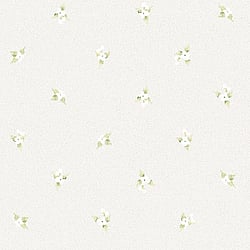 Galerie Wallcoverings Product Code AF37749 - Abby Rose 4 Wallpaper Collection - Green Light Grey Colours - Laurel Spot  Design