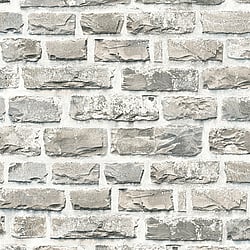 Galerie Wallcoverings Product Code BB51122 - Bricks And More Wallpaper Collection - Beige Multi-Colour Grey Colours - Stone Symphony Motif Design