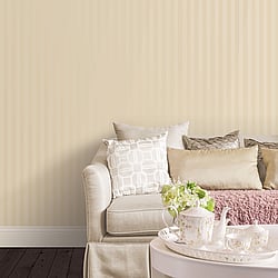 Galerie Wallcoverings Product Code CI38245 - Classic Silks 4 Wallpaper Collection - Pale Golden Colours - Matte / Shiny Stripe Emboss Design