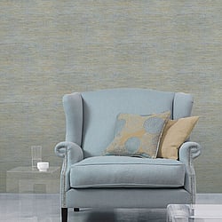 Galerie Wallcoverings Product Code CI38262 - Classic Silks 4 Wallpaper Collection - Pearl, Blue, Brown Colours - Sari Texture Design