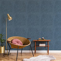 Galerie Wallcoverings Product Code CM27086 - Botanica Wallpaper Collection - Blue Colours - Bali Plain Design