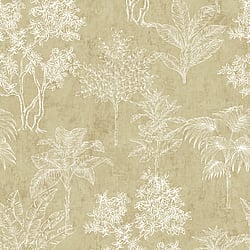 Galerie Wallcoverings Product Code DWP0361-03 - Zen Wallpaper Collection -  Floating Foliage Design