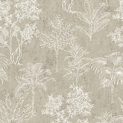 Galerie Wallcoverings Product Code DWP0361-06 - Zen Wallpaper Collection -  Floating Foliage Design