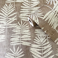 Galerie Wallcoverings Product Code DWP0365-02 - Zen Wallpaper Collection -  Tumbling Leaf Design