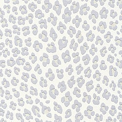 Galerie Wallcoverings Product Code ES31123 - Escape Wallpaper Collection - White, Grey, Silver Colours - Leopard Print Design