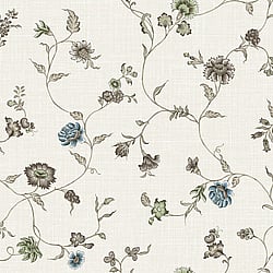 Galerie Wallcoverings Product Code FC61006 - French Country Wallpaper Collection - Squirrel Trail Colours -  Florale Design