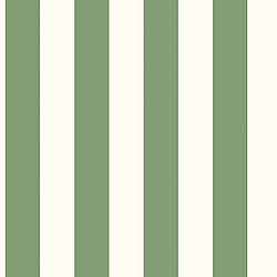 Galerie Wallcoverings Product Code G45401 - Just Kitchens Wallpaper Collection - Green Colours - Awning Stripe Design