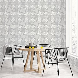 Galerie Wallcoverings Product Code G67985 - Organic Textures Wallpaper Collection - Silver Grey Colours - Inlay Wood Design