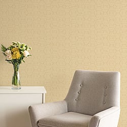 Galerie Wallcoverings Product Code G78249 - Atmosphere Wallpaper Collection - Ochre Gold Colours - Hextex Design