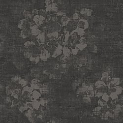 Galerie Wallcoverings Product Code G78259 - Atmosphere Wallpaper Collection - Charcoal Colours - Mystic Floral Design