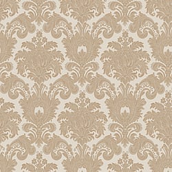 Galerie Wallcoverings Product Code IS33324 - Italian Silks And Damasks Wallpaper Collection - Copper Colours - Damasco Allegro Design