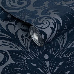 Galerie Wallcoverings Product Code LB25169 - Llewelyn-Bowen - Off The Wall Wallpaper Collection -  Damask Sauvage Design