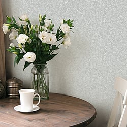 Galerie Wallcoverings Product Code MC61002 - Maison Charme Wallpaper Collection - Grey Colours - Ditsy leaf is a perfectly balanced wallpaper featuring intricate leaf sprigs, created in a beautiful muted tone colour palette this elegant design is bound to add charm to any living space. Design