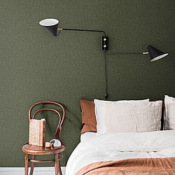 Galerie Wallcoverings Product Code S55000 - Sommarang 2 Wallpaper Collection - Dark green Colours - Mono Leaf Design