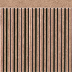 Galerie Wallcoverings Product Code WW22227 - Woods And Wicker Wallpaper Collection - Brown Black Colours - Dado Panel Effect Motif Design