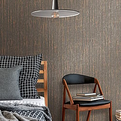 Galerie Wallcoverings Product Code WW22230 - Woods And Wicker Wallpaper Collection - Brown Metallic Colours - Forest Texture Design