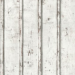 Galerie Wallcoverings Product Code WW22233 - Woods And Wicker Wallpaper Collection - Cream Grey White Colours - Dual Stripe Wood Effect Motif Design