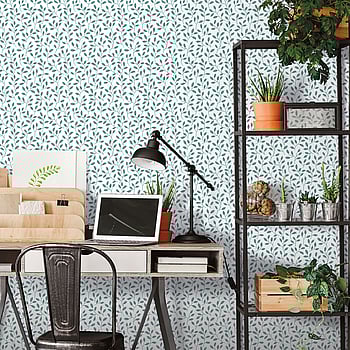 Galerie Wallcoverings Product Code 18526 - Into The Wild Wallpaper Collection - Blue Colours -  