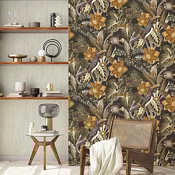 Galerie Wallcoverings Product Code 26713 - Tropical Wallpaper Collection - Pear Colours -  